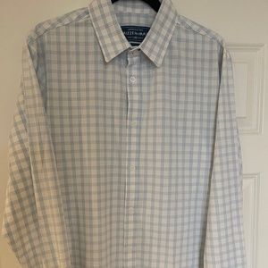 Mizzen + Main Leeward Blue Label LS shirt size L